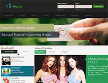 Tablet Screenshot of g-portal.hu